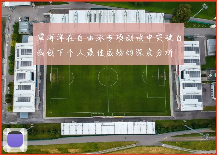覃海洋在自由泳专项测试中突破自我创下个人最佳成绩的深度分析
